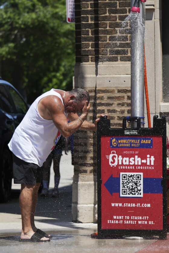 Eastern half of US sweltering again, with dangerous heat wave expected ...